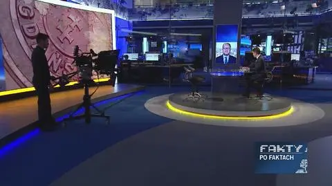 Prezydent Gdańska Paweł Adamowicz w Faktach po Faktach
