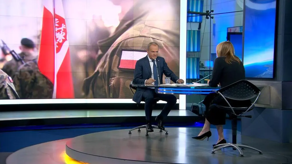 Donald Tusk and Katarzyna Kolenda-Zaleska