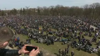 Zjazd motocyklowy na Jasnej Górze