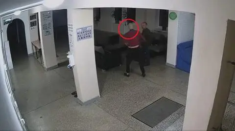 Opiekun placówki próbował wyprosić mężczyznę