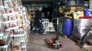 Utylizacja alkoholu w obwodzie lwowskim 