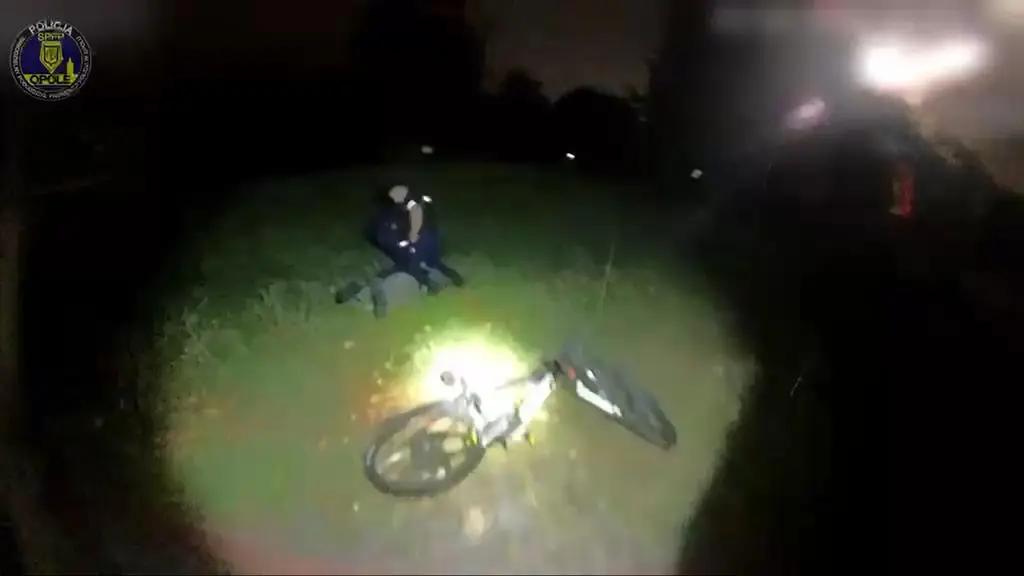 Uciekał rowerem przed policją