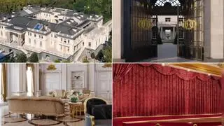 Luksusowe wnętrze "pałacu" 
