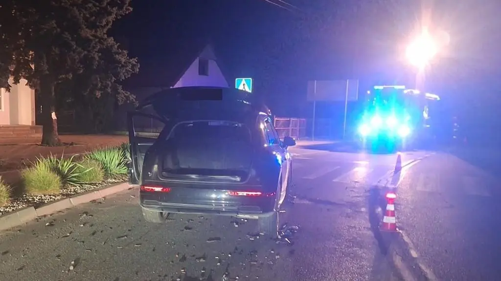 Uderzył w przydrożne drzewo 