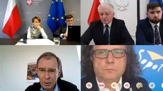 Spotkanie członków Zarządu Związku Miast Polskich z minister rozwoju Jadwigą Emilewicz i wicepremierem Jarosławem Gowinem