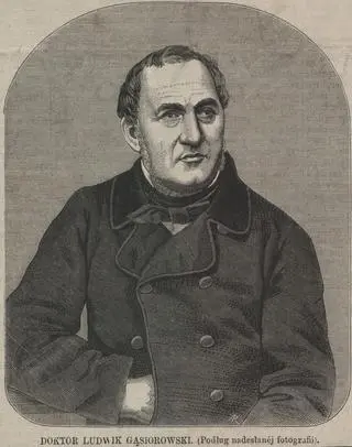 Ludwik Gąsiorowski na portrecie z 1864 r.