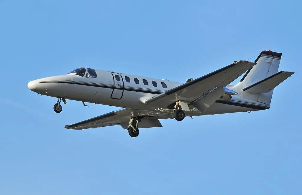Cessna 551 Citation II. Zdjęcie ilustracyjne