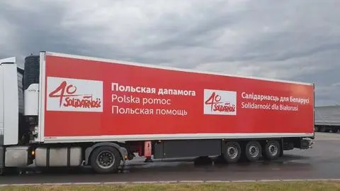 Transport pomocy humanitarnej od NSZZ Solidarność