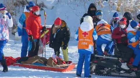 Biathlonistka zasłabła. "Problemy z oddychaniem" 