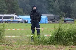 Granica polsko-białoruska (zdjęcie z 30.08.2021 r.)