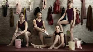 Gimnastyczki Hannah Whelan, Beth Tweddle, Jenni Pinches, Rebecca Tunney