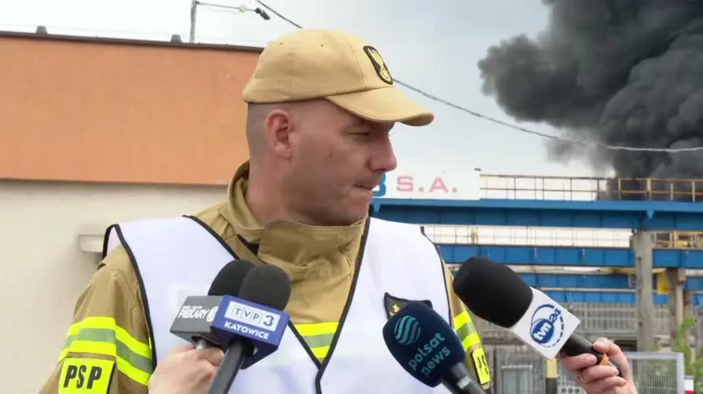 Rzecznik Komendy Miejskiej PSP w Siemianowicach Śląskich kpt