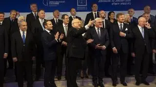 Emmanuel Macron przybył do Izraela na V Światowe Forum Holokaustu