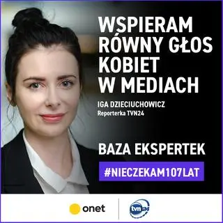 Wspieram równy głos kobiet w mediach