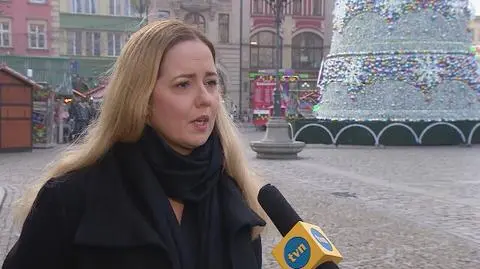 Maja Wysocka o proteście nauczycieli we Wrocławiu