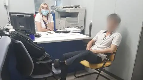 Zabarykadował się w banku. Twierdził, że ma bombę