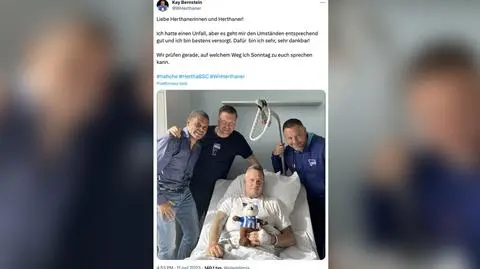 Kuriozum w klubie Polaka. Prezes w szpitalu po "przyjacielskim zderzeniu" z pracownikiem