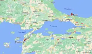 Tureckie cieśniny czarnomorskie - Bosfor i Dardanele