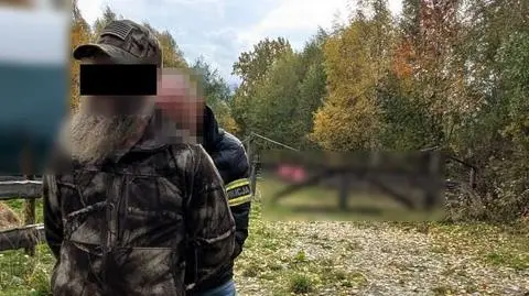 Ukrywał się na farmie krów