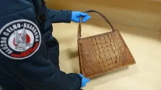 Torebka ze skóry krokodyla zatrzymana na granicy 