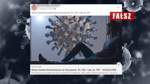 "Nowy wariant koronawirusa"? Inny zapis nazwy mutacji i już "odkrycie"