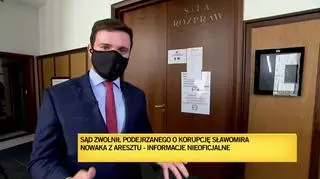 Sąd zwolnił Sławomira Nowaka z aresztu