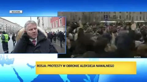 Rosja: protesty w obronie Nawalnego