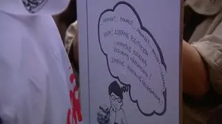Protestowali przeciw złej podstawie programowej