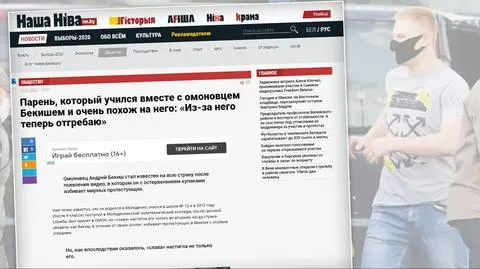 "Szkalowanie honoru omonowca". Milicjant pozwał opozycyjnych dziennikarzy