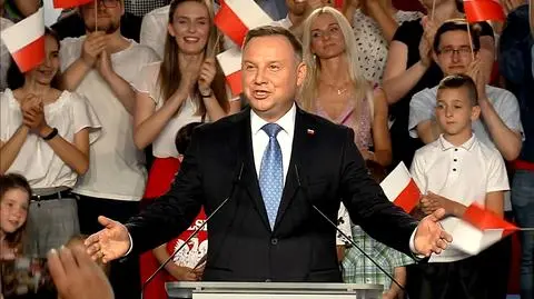Andrzej Duda: wynik sprzed pięciu lat pobity o kilka długości 