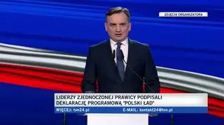 Ziobro: zapewnienie bezpieczeństwa to jedno z najważniejszych oczekiwań, jakie Polacy adresują do polityków