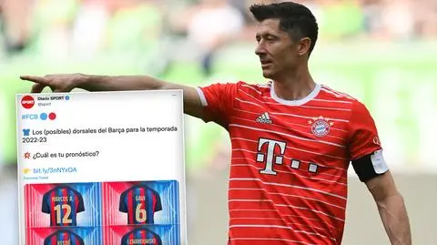 Lewandowski bez "9"? Hiszpanie podali numer, z jakim ma grać w Barcelonie