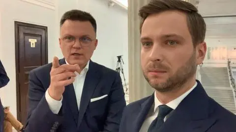 Wit poprosił o wyznanie. Hołownia: bardzo ładnego ma pan kotka