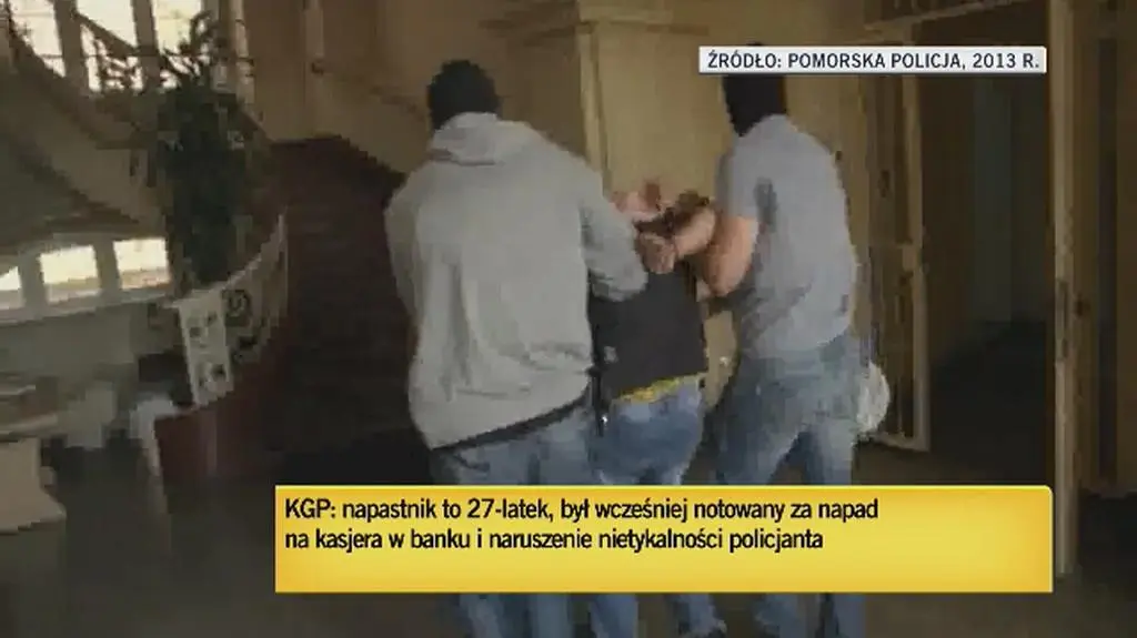 Stefan W. został zatrzymany w 2013 roku za napady na banki