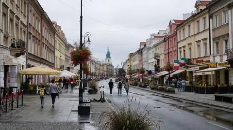 Ogródki gastronomiczne na Nowym Świecie