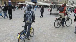 Jazda rowerem wbrew przepisom 