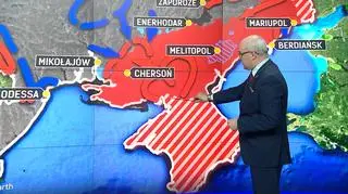 Zdaniem gen. Skrzypczaka w okolicach Chersonia Ukraińcy mogą odciąć Rosjan od dostaw