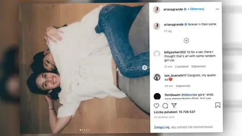 "Malutka i intymna uroczystość". Ariana Grande wyszła za mąż