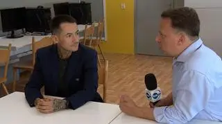 Marcin Józefaciuk, dyrektor Zespołu Szkół Rzemiosła w Łodzi