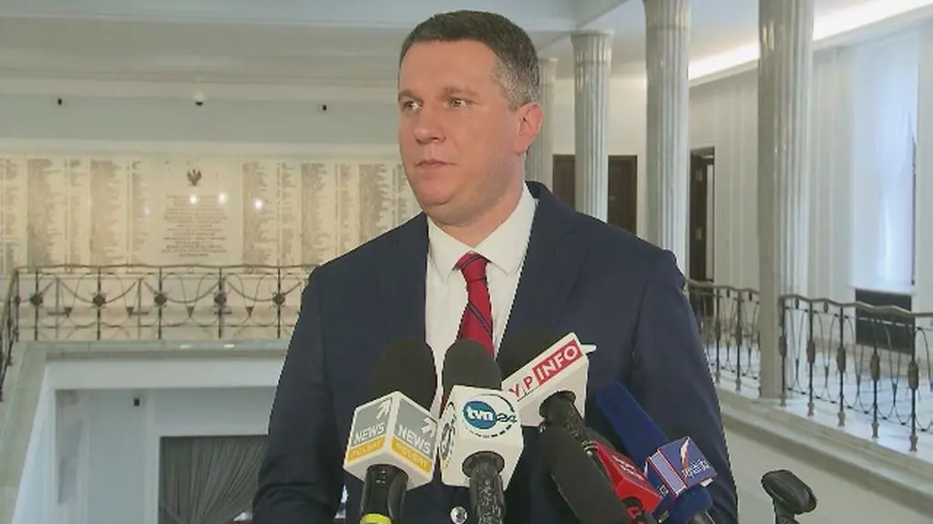 Przemyslaw Wipler po spotkaniu liderów