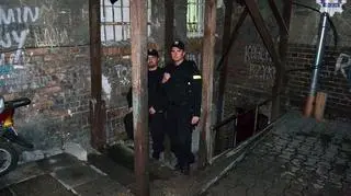 Na miejsce przyjechali policjanci, straż 