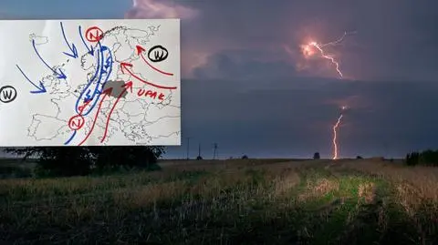 W weekend "burze, opady i męcząca aura"