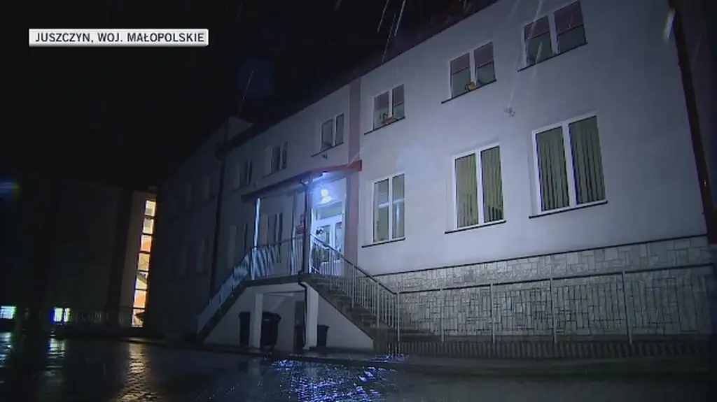 Ewakuacja obozu harcerskiego zagrożonego podtopieniem