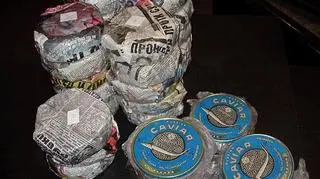 Niektórzy próbują przemycić zza granicy kawior