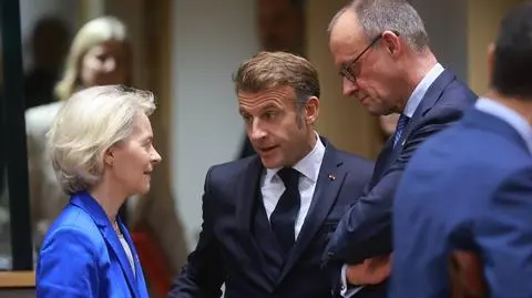 Ursula von der Leyen - Emmanuel Macron - Friedrich Merz