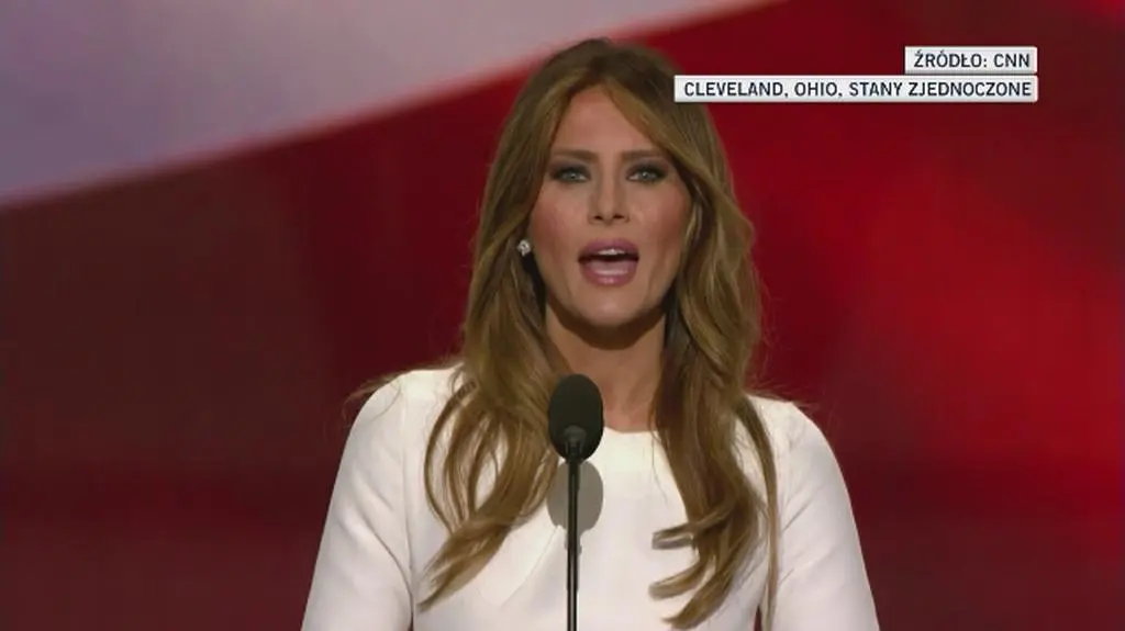Melanie Trump przemówiła podczas konwencji Partii Republikańskiej
