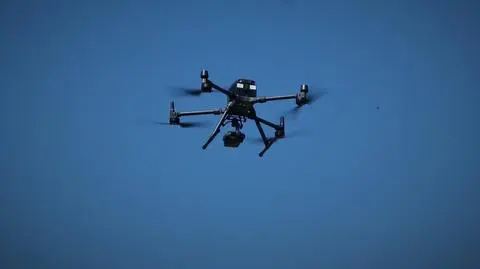 Policyjny dron (zdjęcie ilustracyjne)