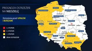 Aktualnie czytasz: Możliwe alerty IMGW - upał, burze, ulewy. Pogoda może być niebezpieczna