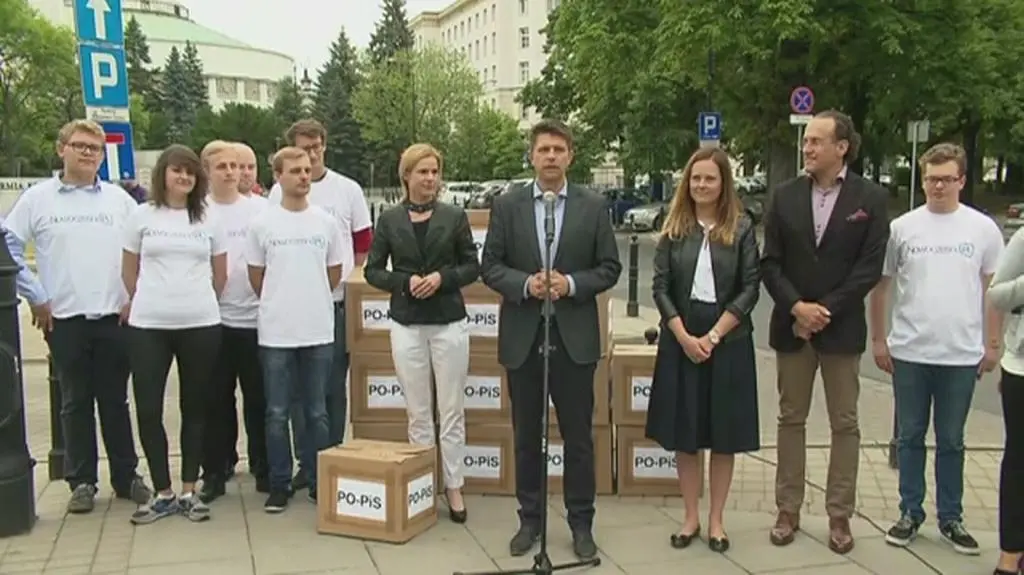 Ryszard Petru zorganizował konferencję w okolicach Sejmu