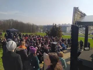 Uroczystość otwarcia muzeum KL Plaszow